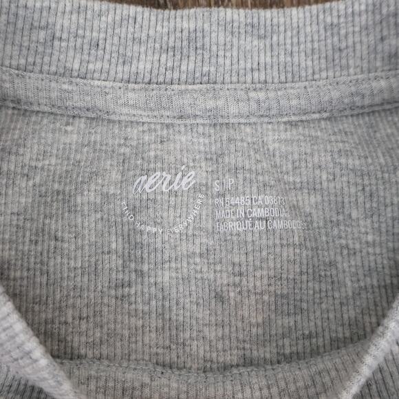 American Eagle/Aerie Assorted Top Bundle Blue Grey Size Small - Picture 3 of 10